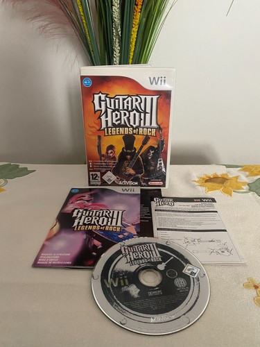 Jeu nintendo guitar hero - jeu, 3
