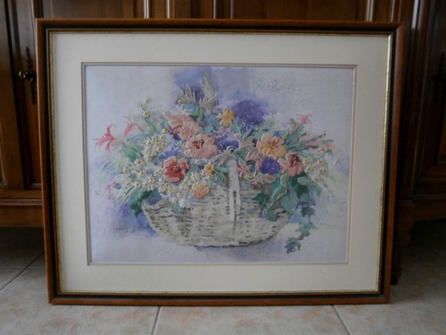 Tableau peinture sur - , tissu