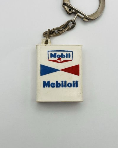 Porte clé bidon mobiloil - bidon,