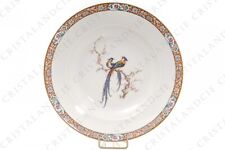 Assiette creuse aux oiseaux de paradis par Haviland. Soup plate by Haviland