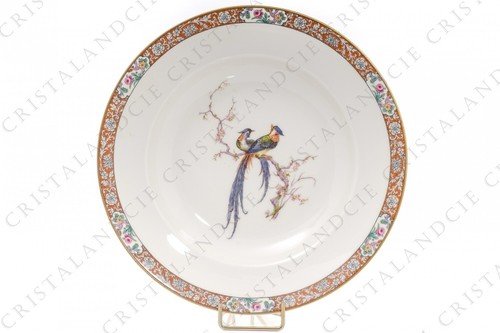 Assiette creuse aux - , oiseaux