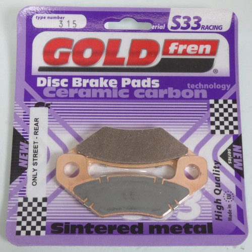 Plaquette frein gold fren - gold,