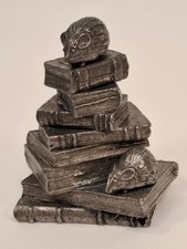 PRESSE PAPIERS BUREAU MICHEL LAUDE/SOURIS SUR ANCIENS LIVRES      (Décoretout31)