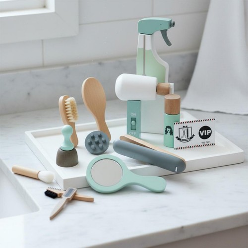 Pieces wooden hairdresser - 18,
