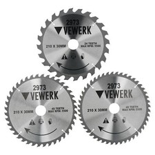 Pack de 3 - Jeu de lames de