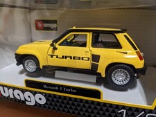 BURAGO Voiture Renault R5 Turbo  1/24eme - Jaune