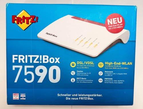Avm fritzbox 7590 vdsl dsl - avm,