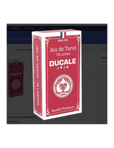 Jeux cartes tarot basic 78 - jeux,