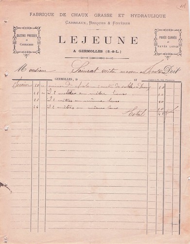 Germolles chaux lejeune - 71,