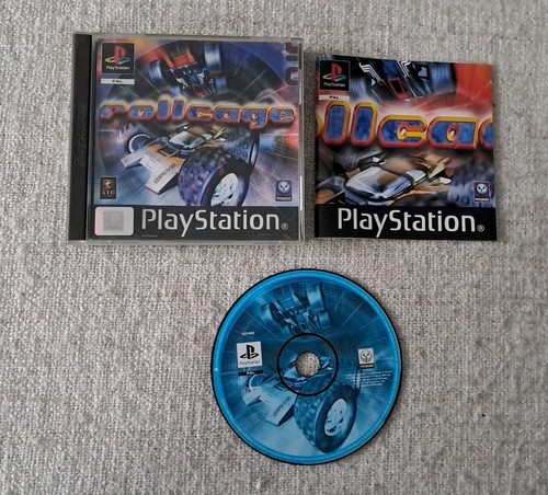 Jeu rare ps1 rollcage complet - ps1,