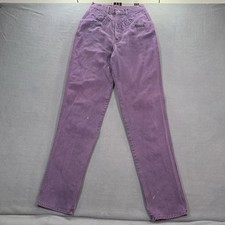 Rocky Mountain Jeans Women 9/10 (25x35) Purple Bare Back Western Vintage USA