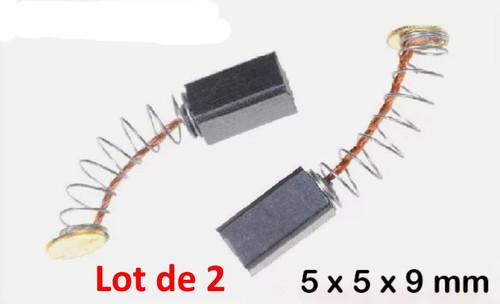 Balais charbon 5 x - x, 9