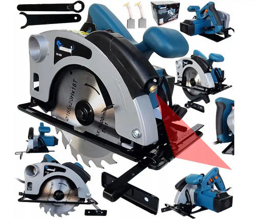 Scie circulaire main - scie, laser