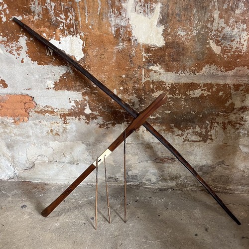 Ancienne arbalète bois et - arbalète,