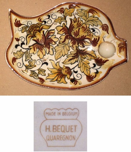 Plat bequet boule feuille - bequet,