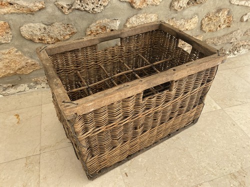 Ancien casier bouteille en - ancien,