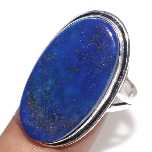 Bague anneau lapiz lazuli - anneau,