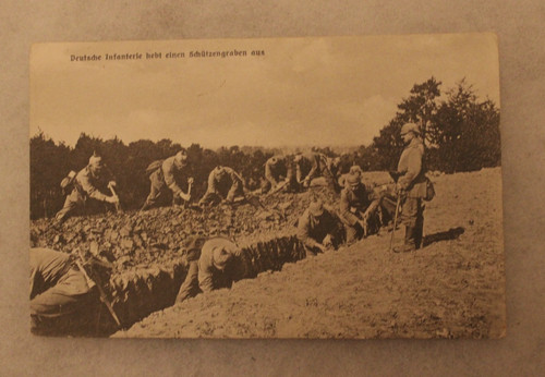Carte postale grande - carte, guerre