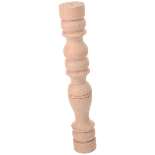 Colonne bois sculpté - bois,
