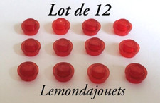 Lot de 12 Lego 4073 Plat Rond