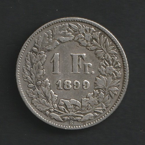 Franc argent suisse 1899 - franc,
