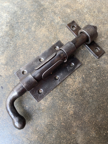 Ancien gros verrou fer pour - verrou, en