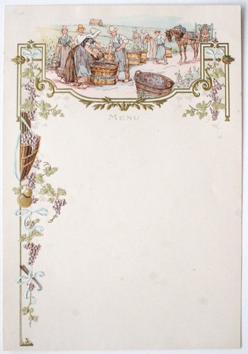 Très beau menu - beau,