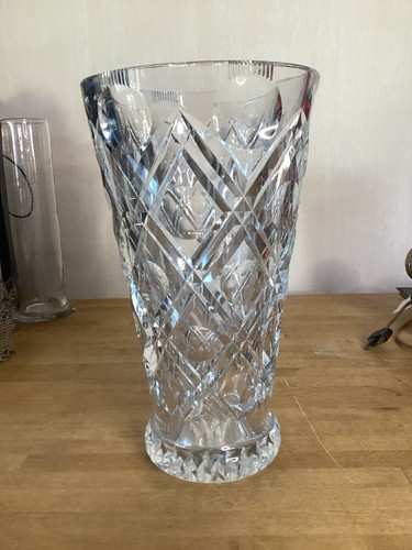 Superbe vase cristal - en,