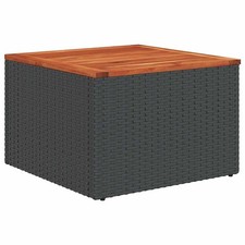 Table de Jardin Noire 55 x 55