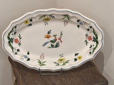 TRES JOLI PLAT EN FAIENCE DE