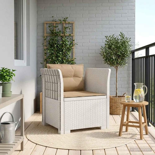 Canapé jardin look - jardin,