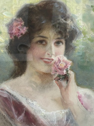 Watercolor jean leon gerome - by,