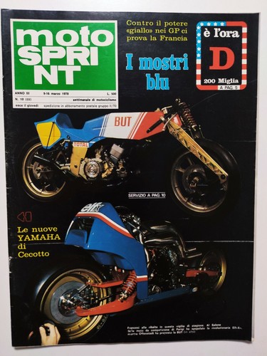 Moto sprint 1978 yamaha - sprint,