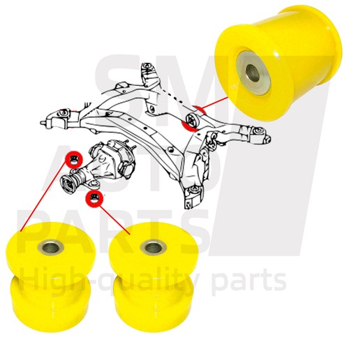 Kit silentbloc fixation - kit,