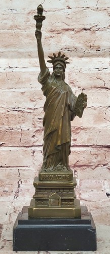 Statue liberté bronze - de, la