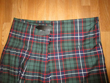 100% Pure New Wool Kilt Made in Scotland Excellent Condition