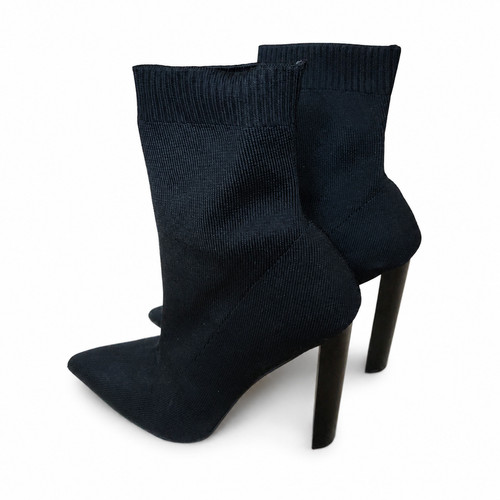 Bottines chaussettes noires