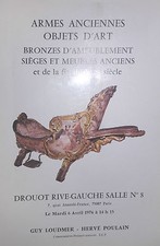 1976 Catalogue de Vente Drouot