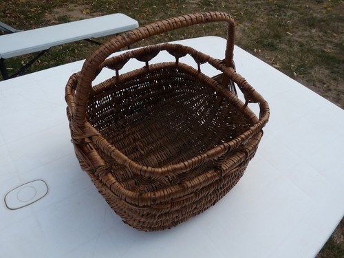 Panier rectangulaire vintage
