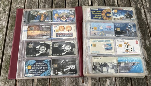 Lot classeur 100 cartes - , de