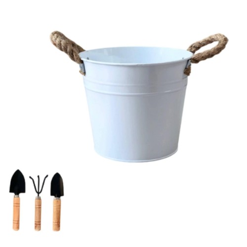 Pot fleurs conique en - pot,