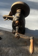 Touret à meuler ancien manuel