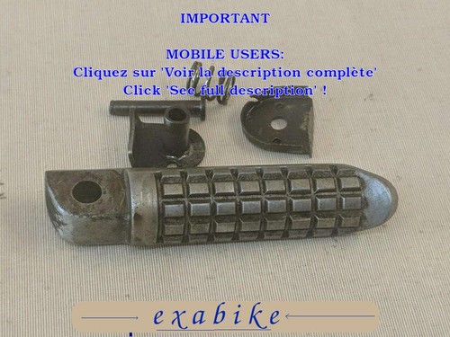 Repose pied arriere droit - arriere, pour