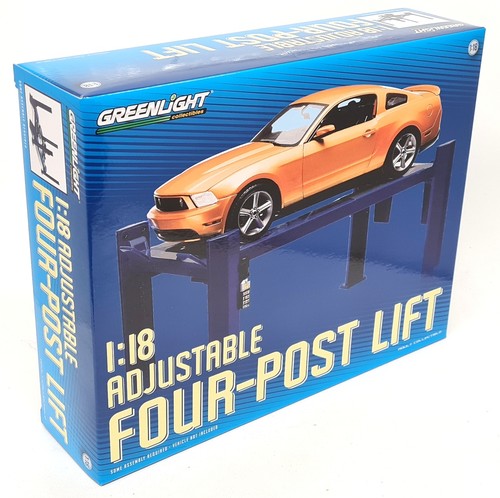 Greenlight diorama garage - greenlight, 1/18