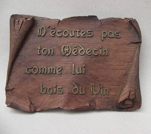 Tableau ancien sculpté - , relief
