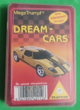 PIATNIK  Jeu de cartes Quatuor   Quartett  Mega Trumpf  " DREAM-CARS "