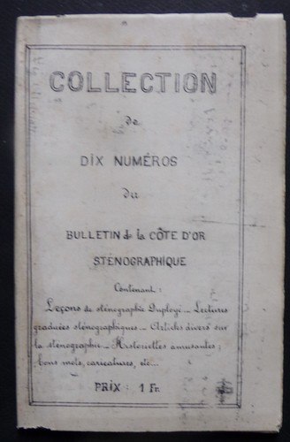 Collection dix numéros - §,