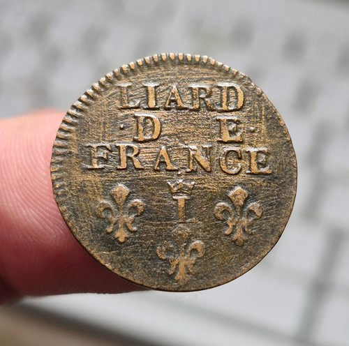 Louis xiv liard de - 12,