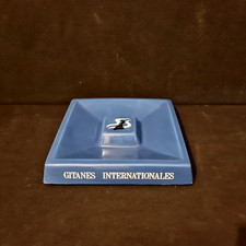 Smoking object - large earthenware ashtray "Orchies - Moulin des loups" - 20th century