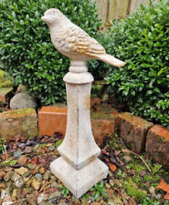 OBÉLISQUE AVEC COLONNE OISEAU DECO JARDIN STATUE DE JARDIN STYLE ANCIEN RÉSIS...